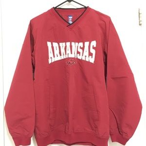 NWOT Arkansas Razorback Pullover Size Small